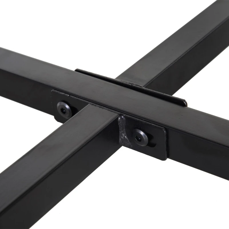 HOMCOM 5 Piece Dining Table Set, Square Kitchen Table Set With Stools for Small Space, Breakfast Nook, Natural Wood