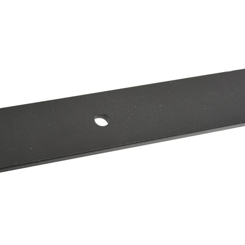 HOMCOM Sliding Barn Door Kits Hardware Closet Set Track System for Double Wooden Door Industrial Wheel Style Roller