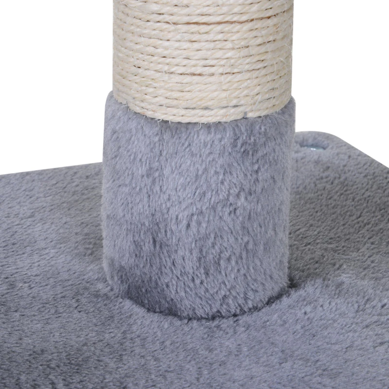 PawHut Multi-Level Cat Tree with Sisal-Covered Scratching Posts Large Perch