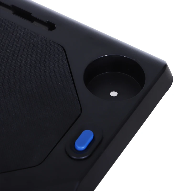 Vinsetto Height Adjustable Mobile Computer Desk with Wheels, a Simple Yet Modern Design & a Multifunctional Desktop