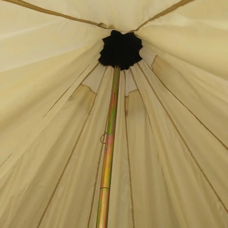 Outsunny 16.5’ x 16.5' x 10' 10-Person Waterproof Camping Tent Yurt with Unique Style, Spacious Interior & Breathable Waterproof Design