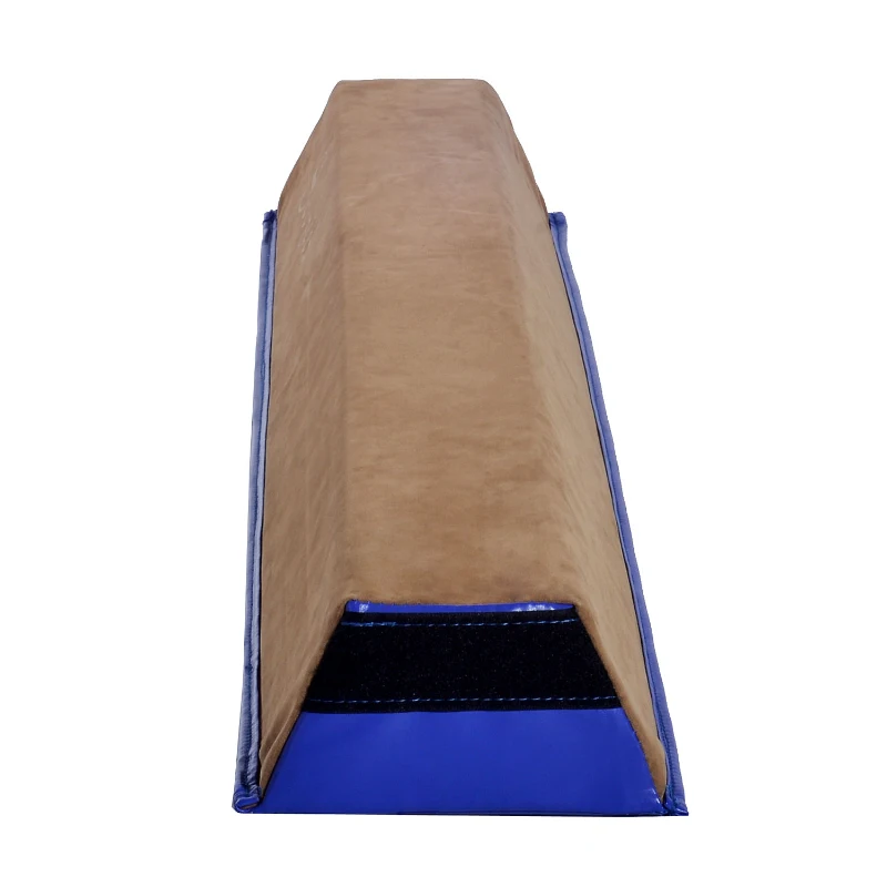 Soozier 4FT Sectional Floor Balance Beam Gymnastic Training Soft Suede Low Height for Kids