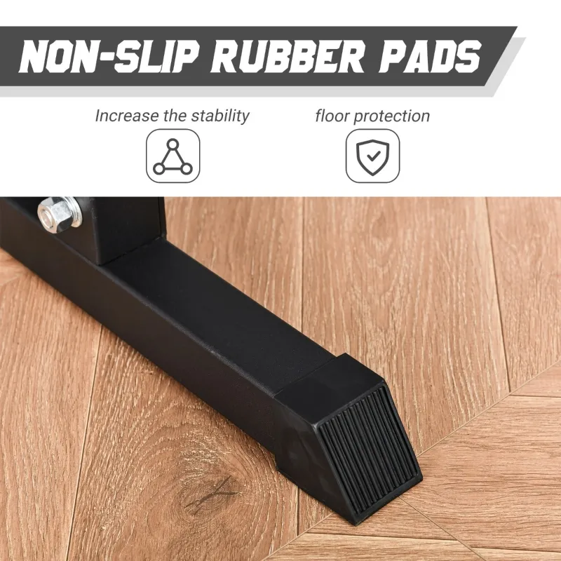 Soozier Multi-Functional Power Tower Dip Station Pull Up Bar Lat Pull Down Machine, Power Cage Fitness Equipment for Home Gym, Weightlifting Barbell Squat Rack, Dip Workout Station