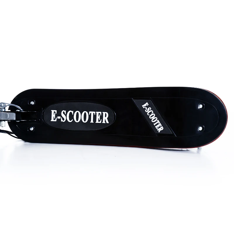 Qaba 120W 33.9"-37.8" Folding E-Scooter Battery Powered Kids Bike w/ Led BK