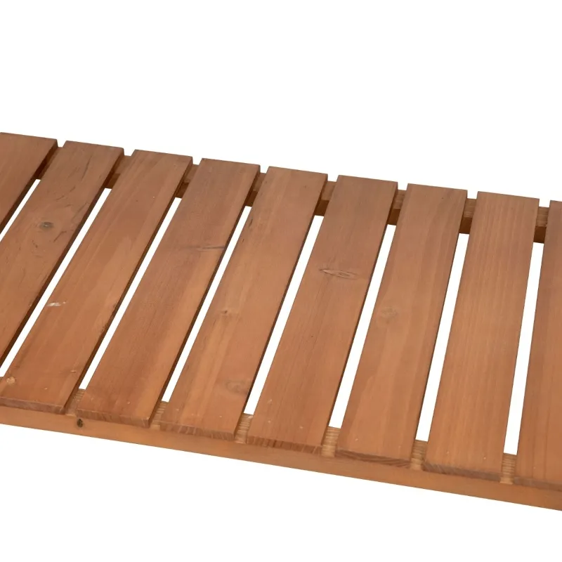 Outsunny Garden Potting Bench, Outdoor Wooden Workstation Table w/ Metal Screen, Drawer, Hooks, Storage Shelf, and Lattice Back for Patio, Backyard and Porch