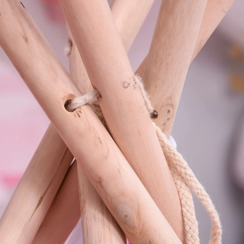 Qaba Kids Tent, Toddler Play Tent with Mat, Pillows, Observation Window and Carrying Bag, Playhouse for Indoor/Outdoor