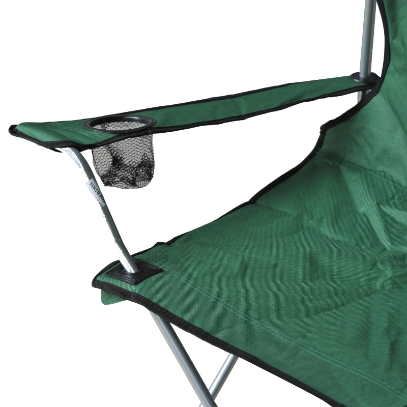 Outsunny Folding Canopy Chair Outdoor Camp Picnic Portable Armchair Sunshade