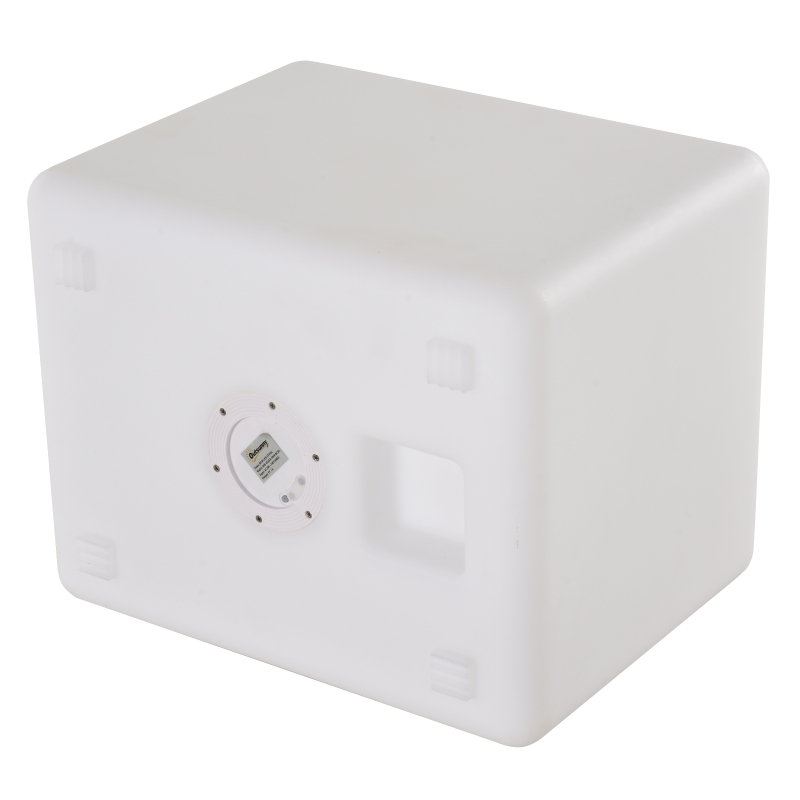 Outsunny 16RGB Colors Rechargeable LED Cube Stool Light with Remote Control & IP54 Waterproofing for Indoor/Outdoor Use