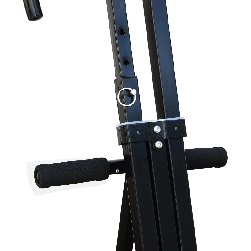 Soozier Vertical Climber Cardio Exercise Body Workout Climbing Machine Home Gym