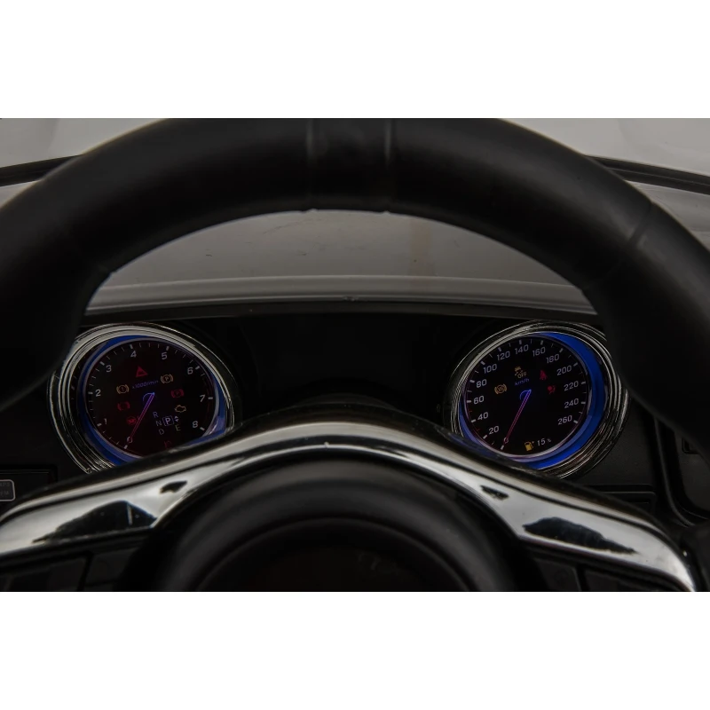 Aosom 12V Jaguar F Type Convertible Childrens Ride On Car Battery Powered High/Low Speed Child Electric Car Double Door Perfect Gift Red