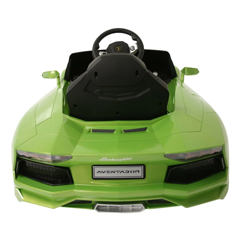Licensed Lamborghini Aventador LP 700-4 Kids Ride on Toy Car Electric Battery Powered, Green