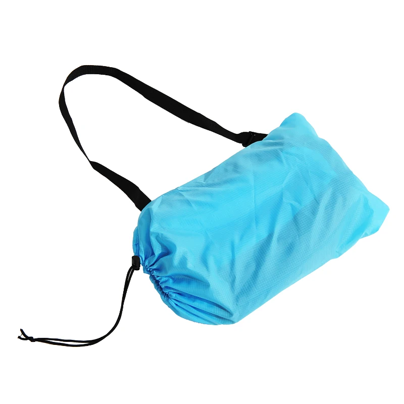 Outsunny Inflatable Fast Lazy Bed Sleeping Camping Bag Beach Hangout Couch Wind
