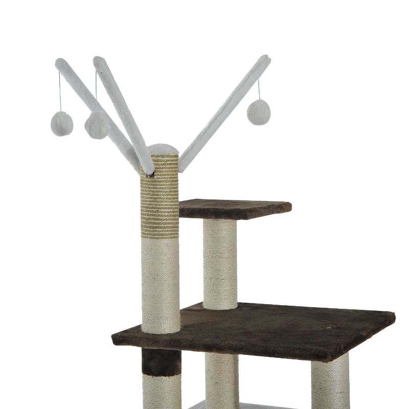 PawHut New 68" Cat Tree Scratcher House Condo Furniture Scratching Post Cando