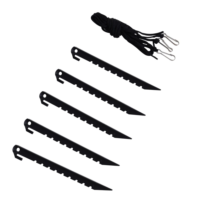 HOMCOM 8FT Tall Inflatable Santa Holding Gift Box Outdoor Lighted Airblown Christmas Decoration Holiday Lawn Yard Decor