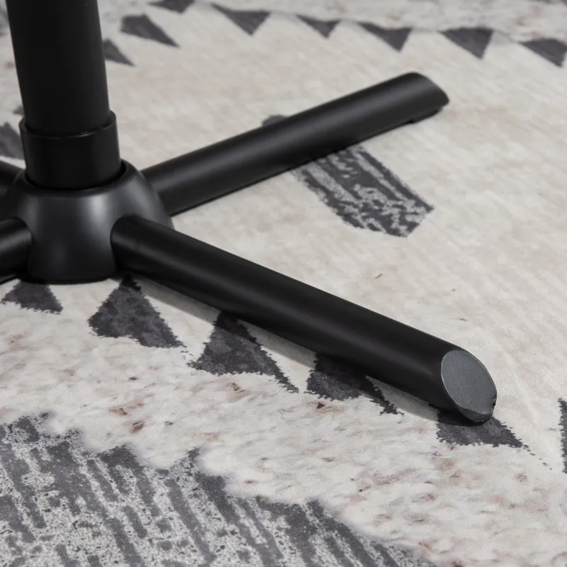 HOMCOM 23.5" Industrial Modern Pub Bar Table, 40.5 Inch Height Adjustable Cocktail table Square Dining Table for Kitchen or Dining Room, Natural Wood