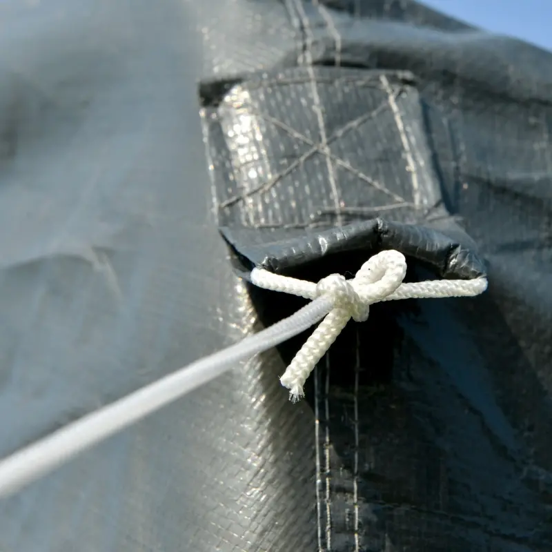 Outsunny 10' x 20' Heavy Duty Outdoor Carport Awning/Canopy with Weather-Fighting Material & Anchor Kit, Grey