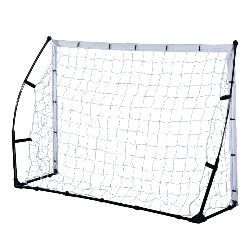 Aosom 6x4ft Portable Practice Soccernet Quick Set Up Outdoor Shot Training Aids with Carrying Bag
