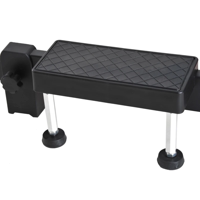 Soozier Length Adjustable Bike Roller Trainer Indoor Cycling Resistance Exercise Fitness Machine Home Gym Portable Red