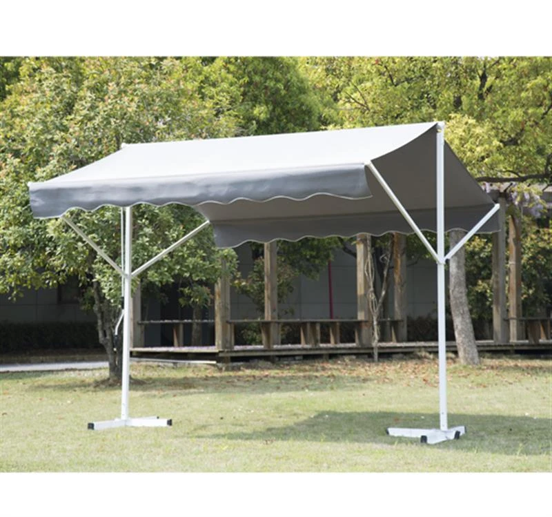 Outsunny 9.8' Freestanding Patio Awning - Grey