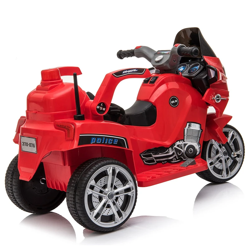 Aosom Ride-On Motorcycle for Kids  6V Red