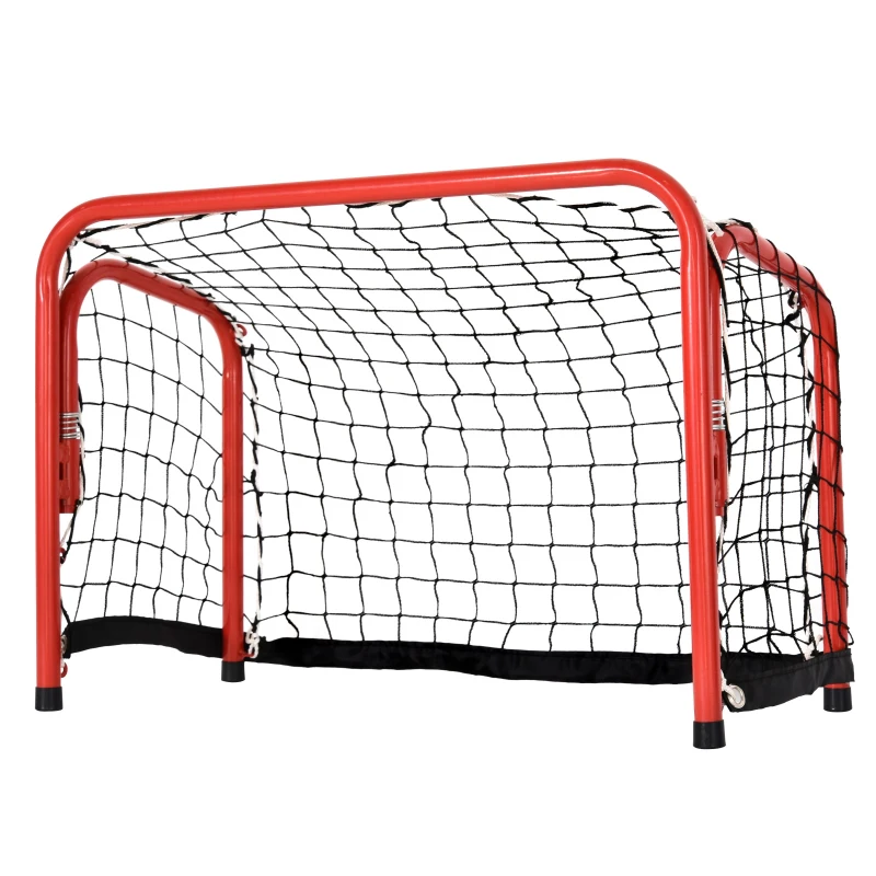 Soozier Foldable Ice Hockey Goal  Easy to Handle  Tetoron Mesh