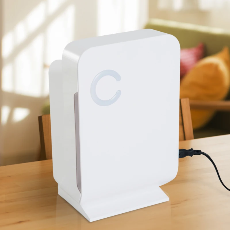 HOMCOM 43oz Capacity Electric Mini Dehumidifier Air Drying Moisture for 215 sq ft Portable Quiet Home Office Basement Bathroom Absorber