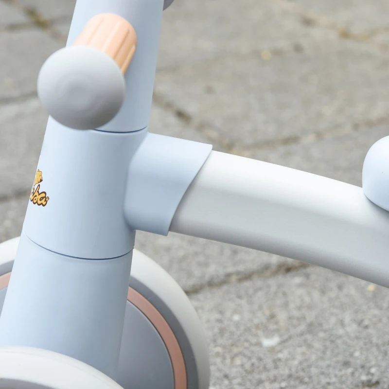 Qaba Baby Balance No Pedal Bicycle Walker Ride On Bike Quick Release Kids Toddlers Birthday Toy Gift for 1-3 Years Old Blue