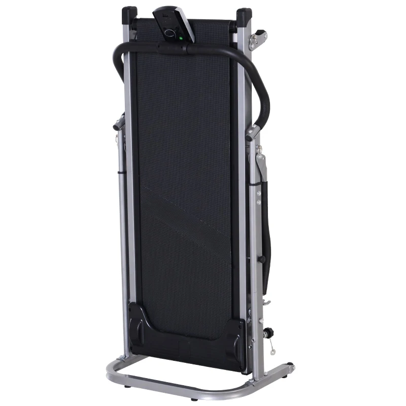 Soozier Folding Walking Backwards Treadmill With LCD Display  3 Reclining Angle Non-Electric Cardio Training Machine Indoors