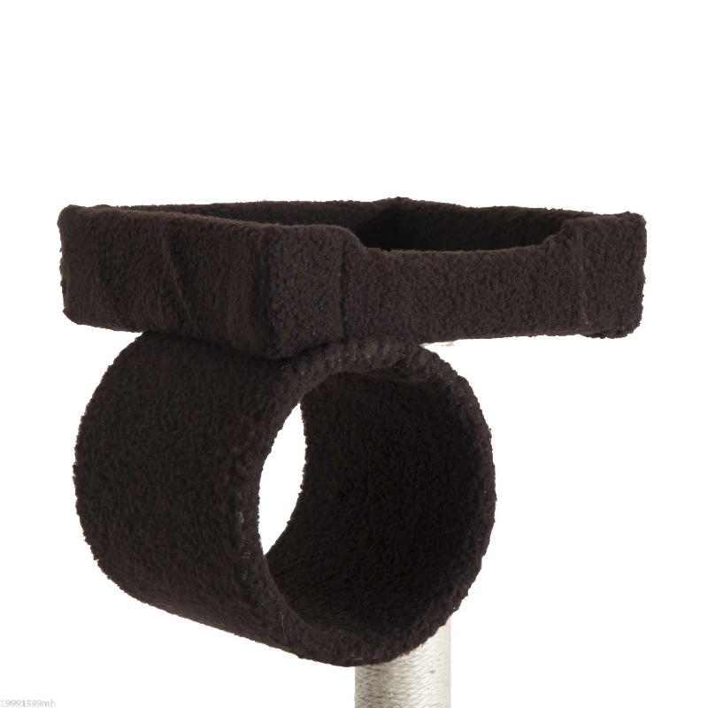 PawHut 55" Scratching Cat Tree Kitty Furniture House Condo Post Pet Supply Deep-Brown