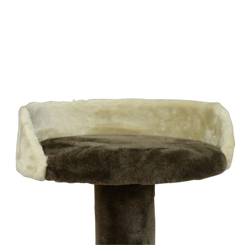 PawHut 71-inch Multilevel Condo Cat Tree Scratching House