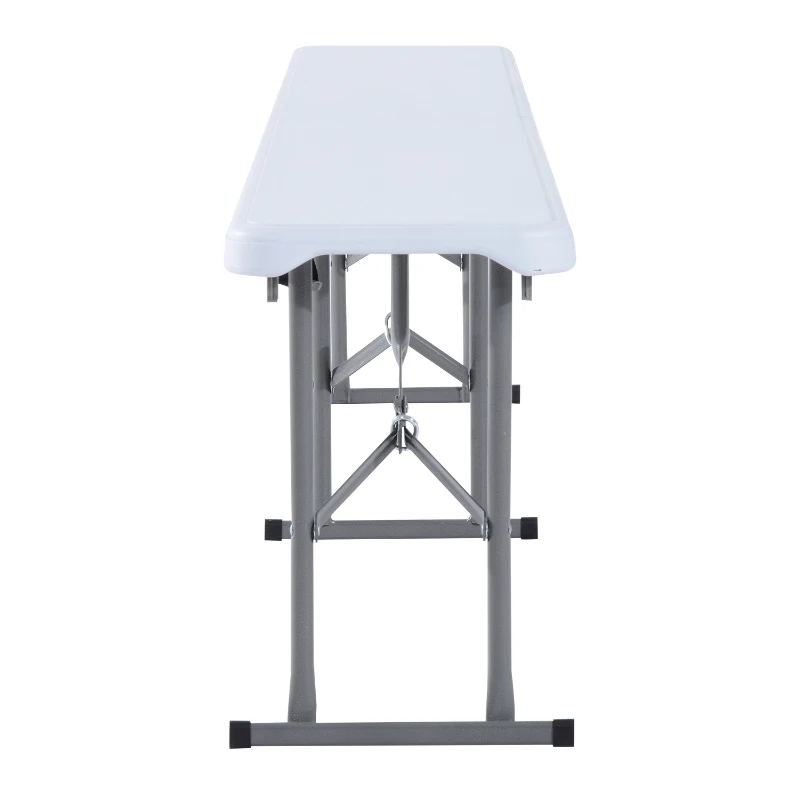 Outsunny 6' Long Folding Bench Outdoor Camping Picnic Garden Party Seat