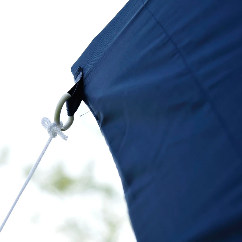 Outsunny 10’x15’ Outdoor Pop Up Party Tent Folding Wedding Gazebo Canopy with 4 Removable Sidewalls (Blue)