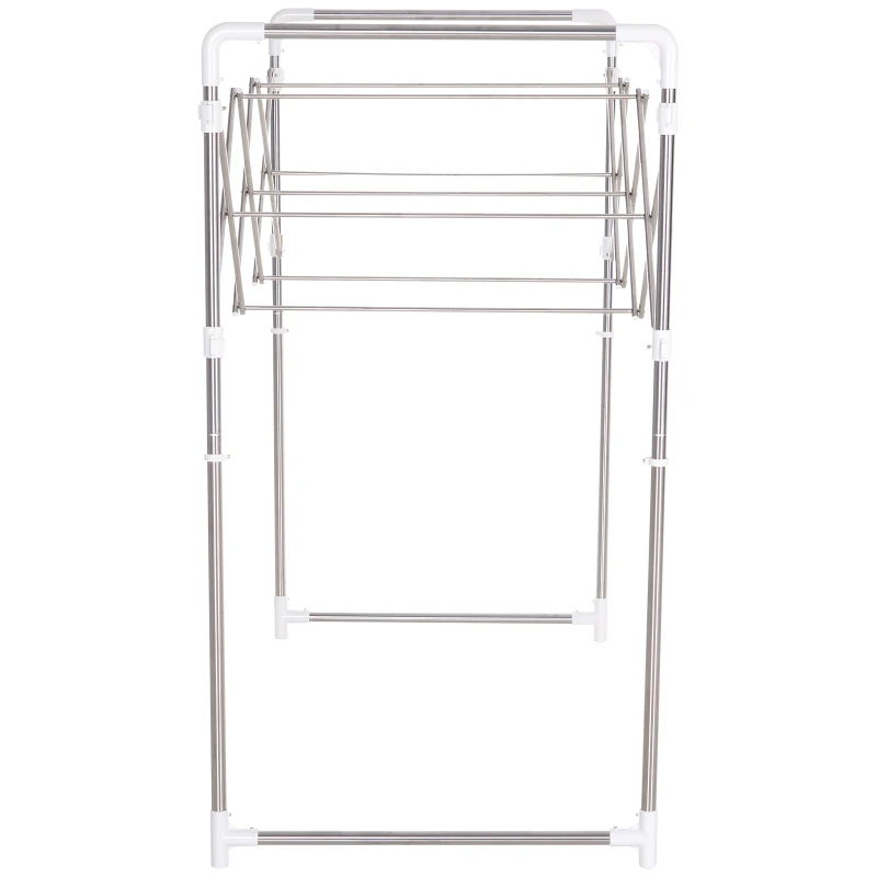 HOMCOM Multi-Purpose Garment Hanging Rack Foldable Laundry Drying Rack