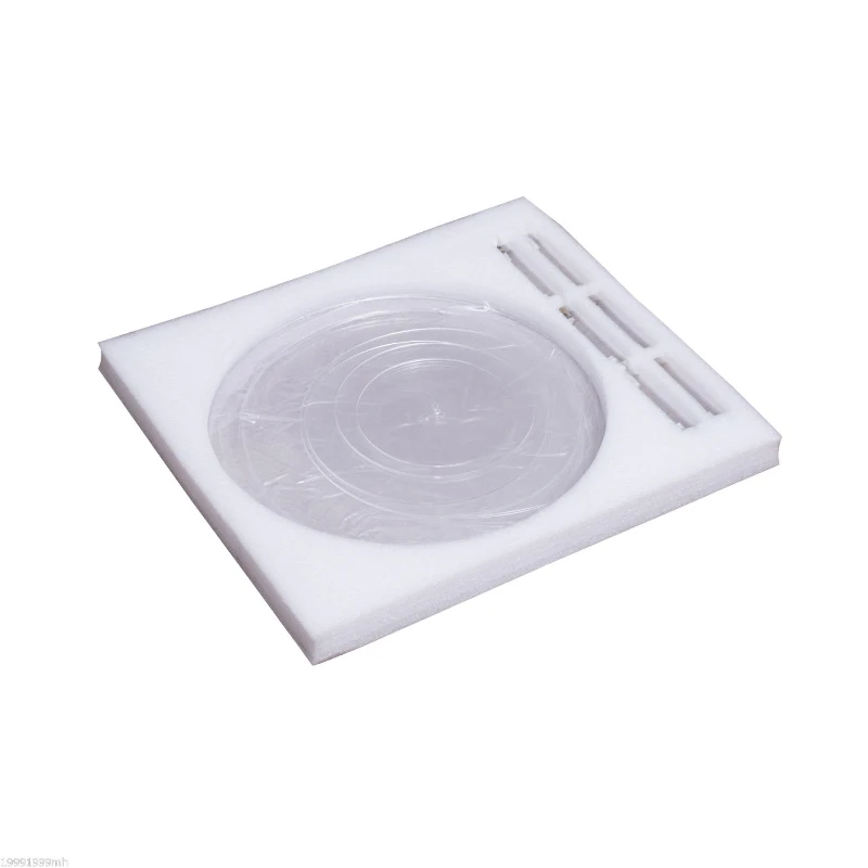 HomCom 6 Tier Cupcake Stand Circle Acrylic Wedding Party Cake Stand Bakeware, Transparent