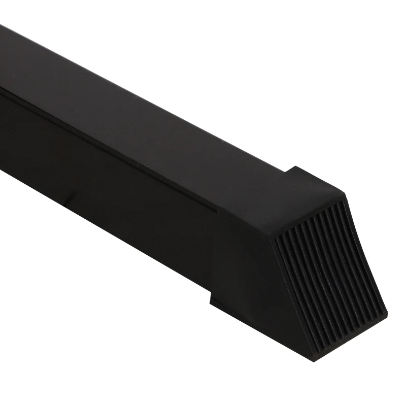 Soozier Barbell Rack Stand, Easily Adjustable Barbell Squat Rack for Home Gym Equipment, Strength Training Fitness Gift for Men & Women