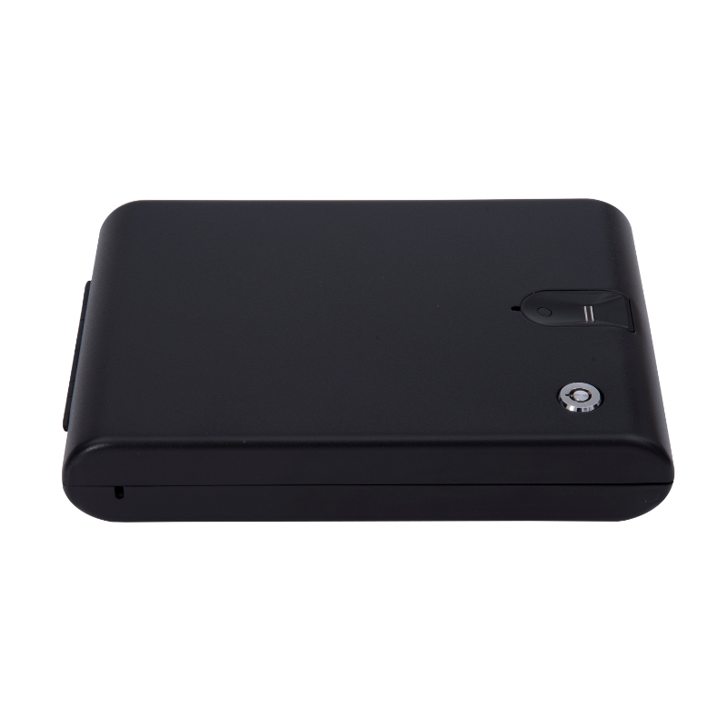 HomCom Portable Safe Case with Biometric Fingerprint Lock