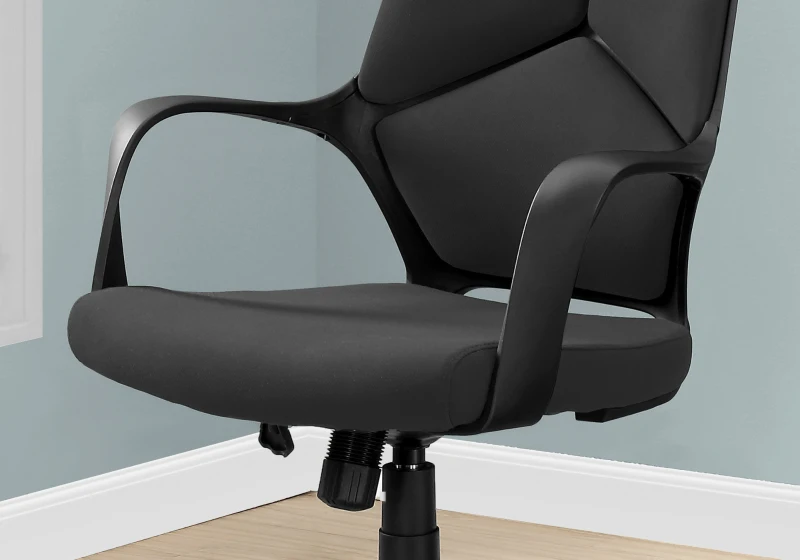 Monarch Ergonomic Swivelling High Back Executive Office Chair - Black