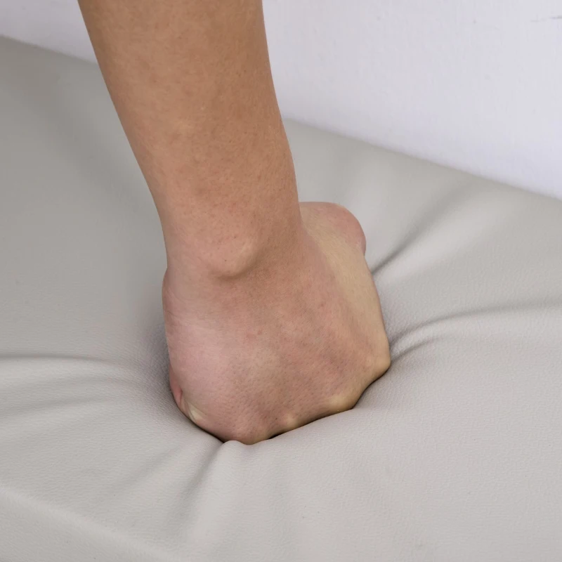 HOMCOM Shoe Rack Bench, Storage Organizer with Padded Cushion, Shelves, Hidden Compartments for Shoes, Boots, High Heel, Brown