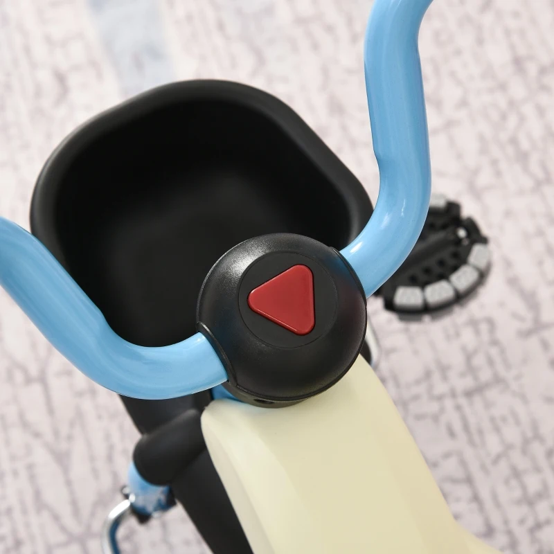 Qaba 3 Wheel Foldable Kids Tricycle Walking Toddler Bike for for 3-5 Year-old Boys & Girls Blue