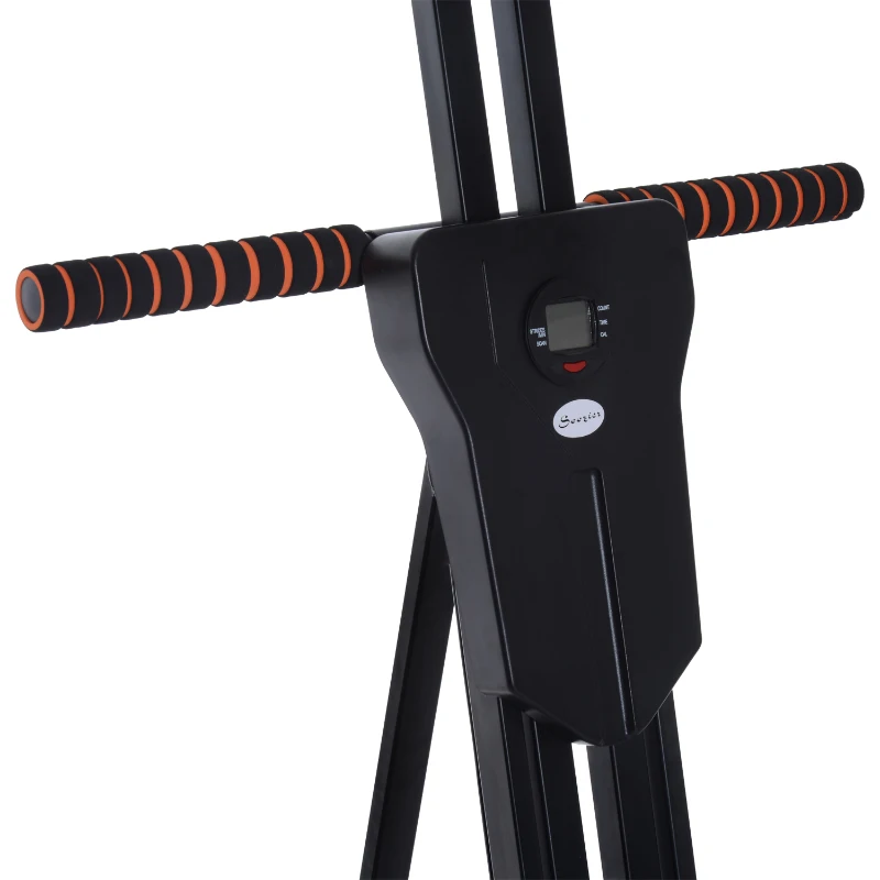 Soozier Adjustable Vertical Climber Home Cardio Exercise Stepper