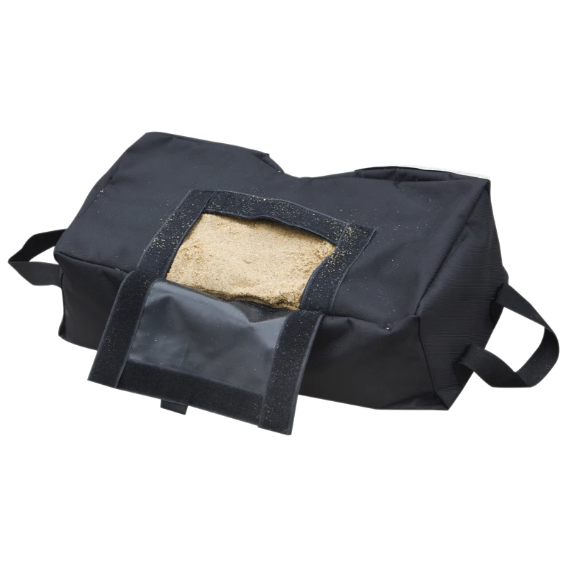 Outsunny 2 Pieces Umbrella Base Fits Most Umbrella w/ Scoop Black