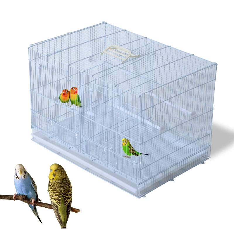 Pawhut 23" Bird Birdcage - White