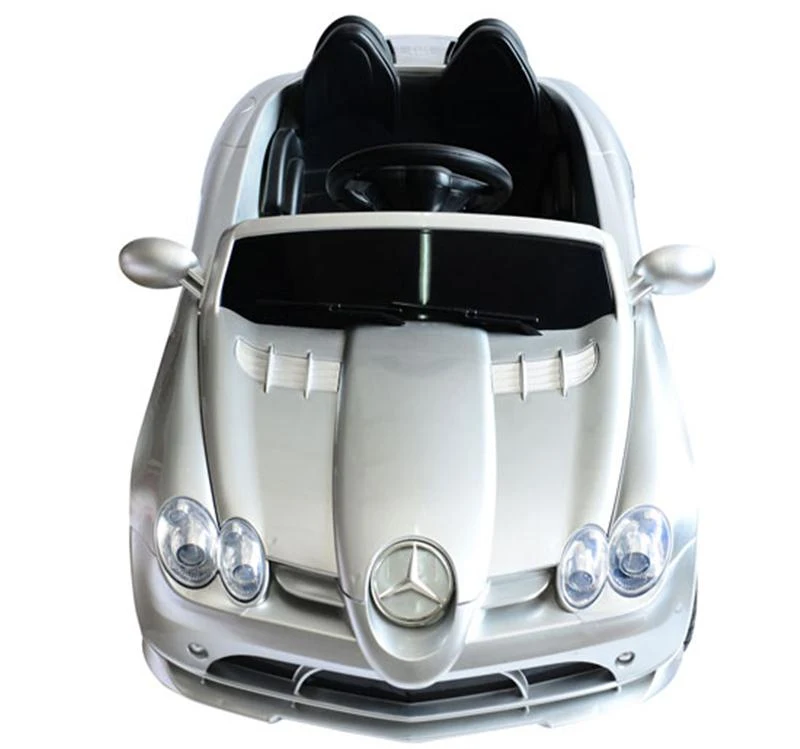 Mercedes-Benz Licensed Ride On Car Electric Benz SLR 722S Remote Control Silver