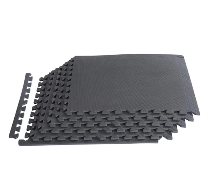 Black Interlocking Foam Tiles - Set of 54