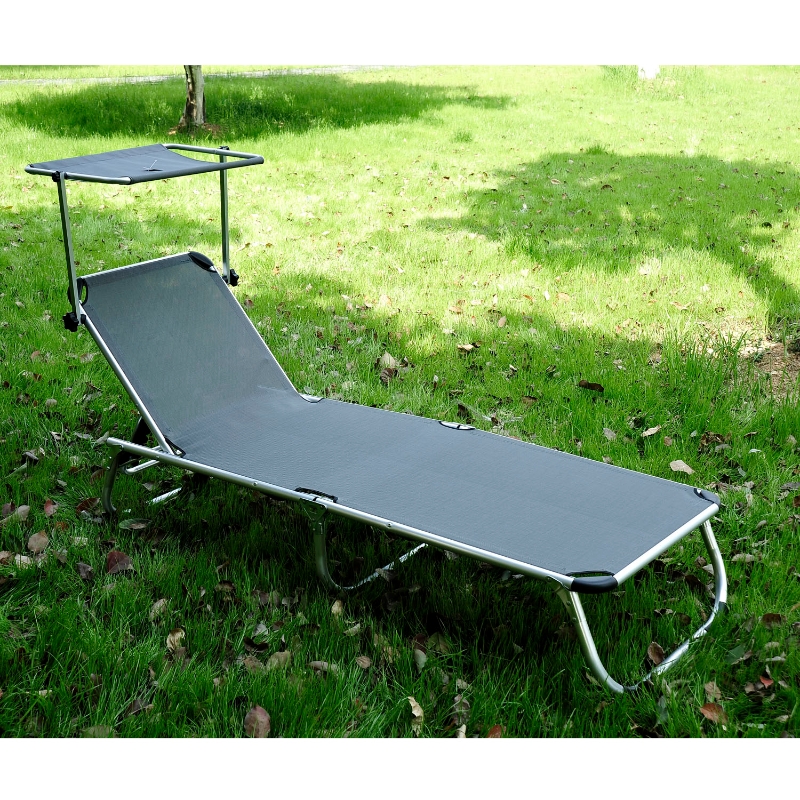 Outsunny Folding Lounge ChairAosom.ca