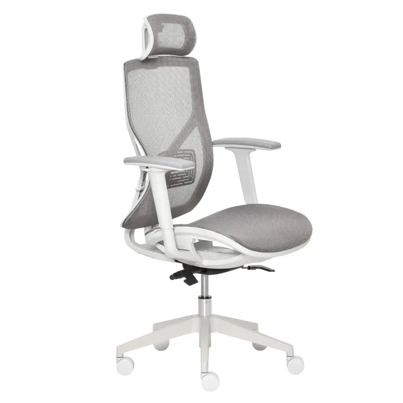 Vinsetto Adjustable Ergonomic Office Chair w/ 360° Swivel Base, 5 Star Wheels, Mesh Back