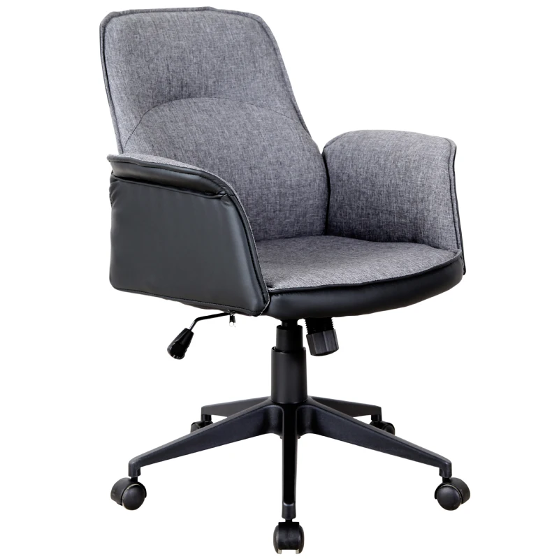 Vinsetto Modern Home Office Chair Executive Computer Task Seat Height Adjustable Swivel Rock