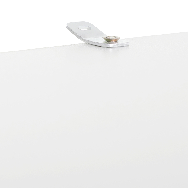 HOMCOM Versatile TV Console Stand Cabinet Wood Bookcase Storage Shelf Convertible Bookshelf White