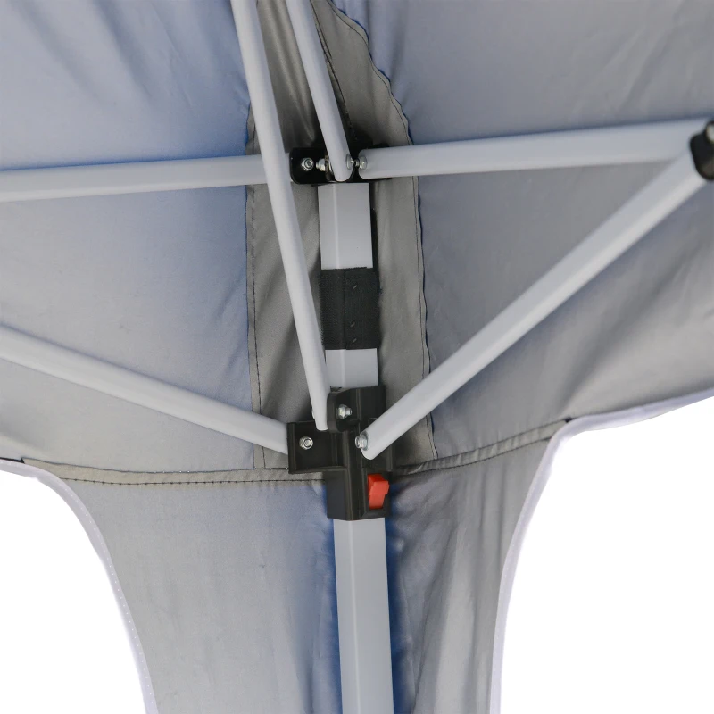 9.75x9.75ft Pop Up Canopy Tent Instant Sun Shelter Backyard Slant Legs w/ Carry Bag