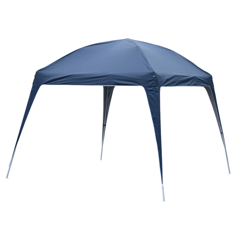 9.75x9.75ft Pop Up Canopy Tent Instant Sun Shelter Backyard Slant Legs w/ Carry Bag